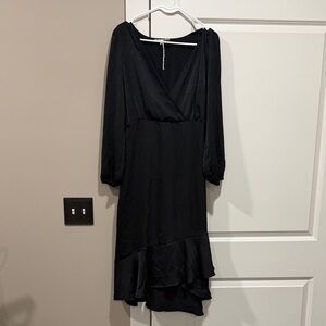 Lucky Brand Black Long Sleeve Dress